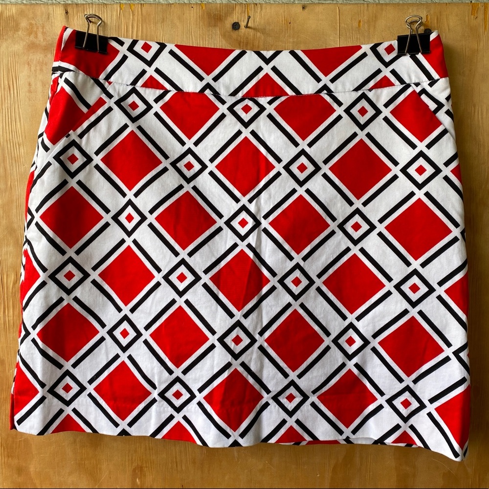 Loudmouth Red Golf Skirt